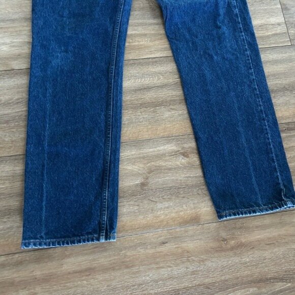 Vintage 80’s Levi’s 505 Men’s Denim Straight Jeans 36 Waist - Picture 5 of 16